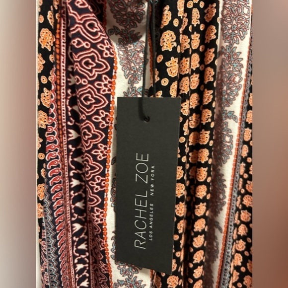 Rachel Zoe Racerback Mini Dress with Built in Bra Size Medium women’s boho Aztec - Picture 8 of 15